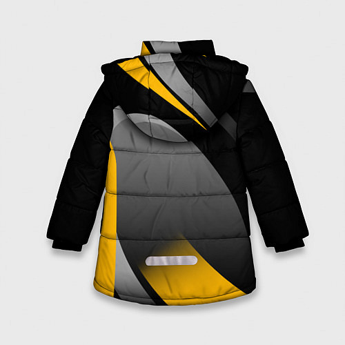 Зимняя куртка для девочки Juventus Uniform / 3D-Черный – фото 2
