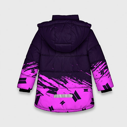 Зимняя куртка для девочки BTS БТС / 3D-Черный – фото 2