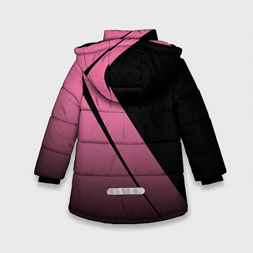 Зимняя куртка для девочки PALERMO FC / 3D-Черный – фото 2