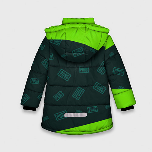 Зимняя куртка для девочки PUBG ПАБГ / 3D-Черный – фото 2