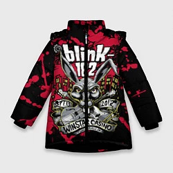 Зимняя куртка для девочки Blink 182