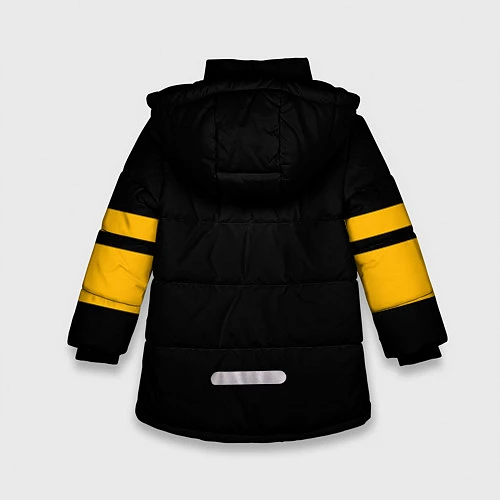 Зимняя куртка для девочки BOSTON BRUINS NHL / 3D-Черный – фото 2