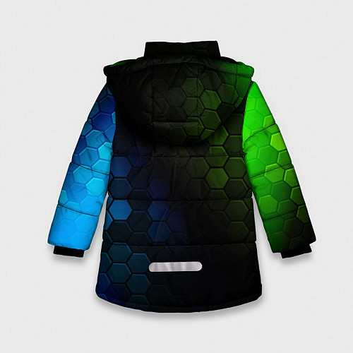 Зимняя куртка для девочки GTA 5 ГТА 5 / 3D-Черный – фото 2
