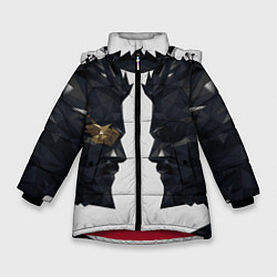 Зимняя куртка для девочки Отражение Адама Дженсена Deus Ex