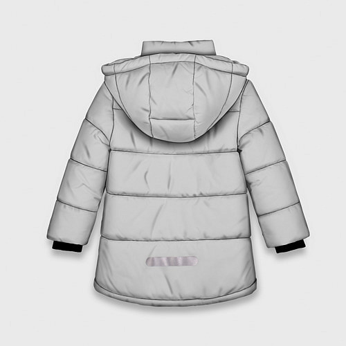 Зимняя куртка для девочки Синдзи Икари / 3D-Черный – фото 2