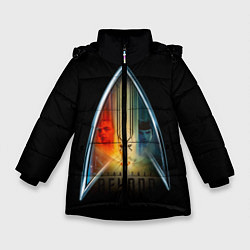 Зимняя куртка для девочки Звездный путь