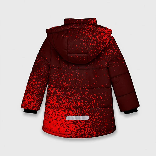 Зимняя куртка для девочки БЕЗ БАБ / 3D-Черный – фото 2
