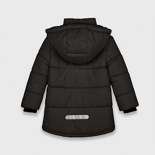 Зимняя куртка для девочки MICHAEL JORDAN / 3D-Черный – фото 2