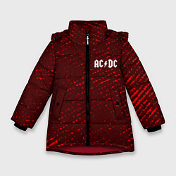 Зимняя куртка для девочки AC DС