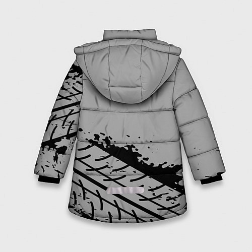 Зимняя куртка для девочки AUDI АУДИ / 3D-Черный – фото 2