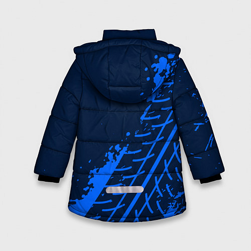 Зимняя куртка для девочки TOYOTA ТОЙОТА / 3D-Черный – фото 2