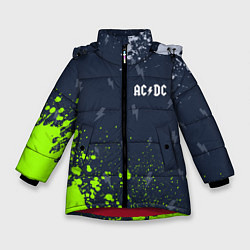 Зимняя куртка для девочки AC DС
