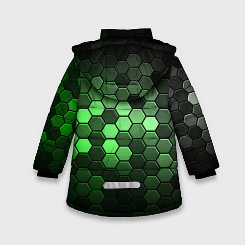 Зимняя куртка для девочки GTA 5 ГТА 5 / 3D-Черный – фото 2