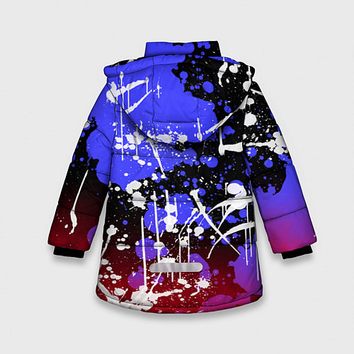 Зимняя куртка для девочки Stray kids / 3D-Черный – фото 2