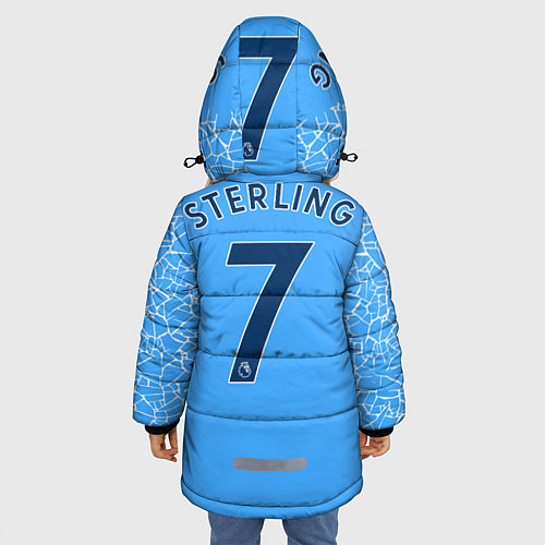 Зимняя куртка для девочки Рахим Стерлинг 2021 Форма / 3D-Красный – фото 4