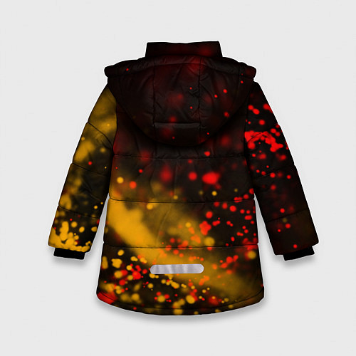Зимняя куртка для девочки RED DEAD REDEMPTION 2 / 3D-Черный – фото 2
