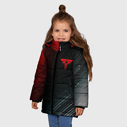 Куртка зимняя для девочки THE LAST OF US ОДНИ ИЗ НАС, цвет: 3D-черный — фото 2