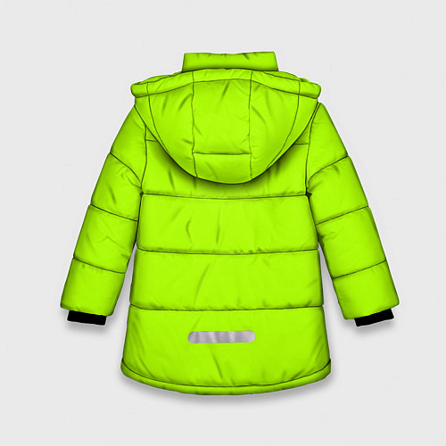 Зимняя куртка для девочки ACID / 3D-Черный – фото 2