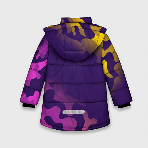 Зимняя куртка для девочки RAINBOW SIX SIEGE РАДУГА 6 / 3D-Черный – фото 2
