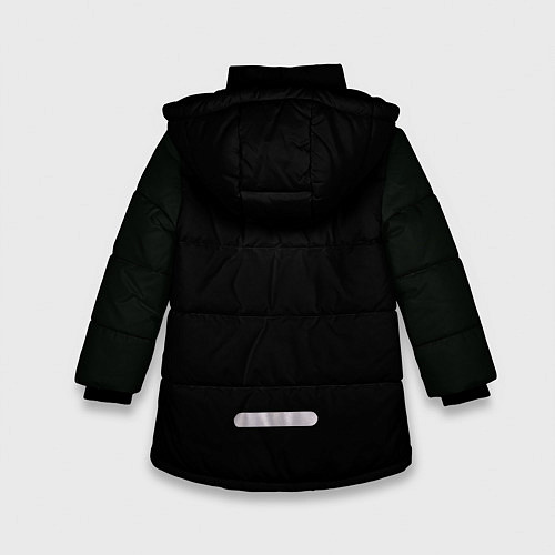 Зимняя куртка для девочки Mario / 3D-Черный – фото 2