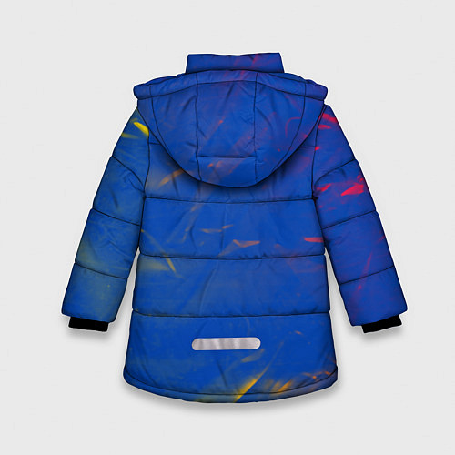 Зимняя куртка для девочки BARCELONA БАРСЕЛОНА / 3D-Черный – фото 2
