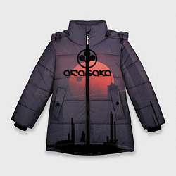 Зимняя куртка для девочки Cyberpunk 2077 - Arasaka