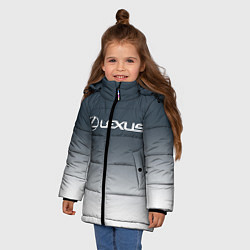 Куртка зимняя для девочки LEXUS ЛЕКСУС, цвет: 3D-черный — фото 2