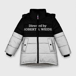 Куртка зимняя для девочки Directed by ROBERT B WEIDE, цвет: 3D-светло-серый