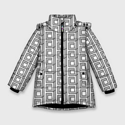 Зимняя куртка для девочки Архитектура