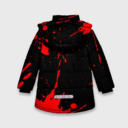 Зимняя куртка для девочки METALLICA МЕТАЛЛИКА / 3D-Черный – фото 2