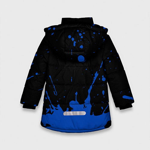 Зимняя куртка для девочки BARCELONA БАРСЕЛОНА / 3D-Черный – фото 2