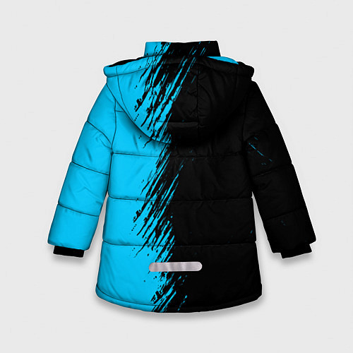 Зимняя куртка для девочки PORTAL ПОРТАЛ / 3D-Черный – фото 2
