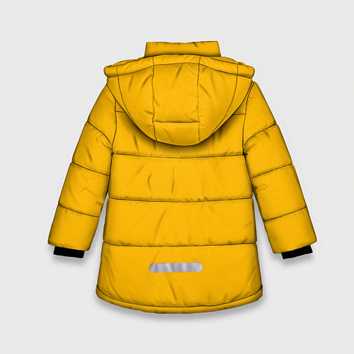Зимняя куртка для девочки Pikachu Pika Pika / 3D-Черный – фото 2