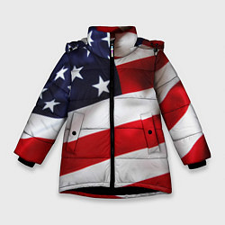 Зимняя куртка для девочки США USA