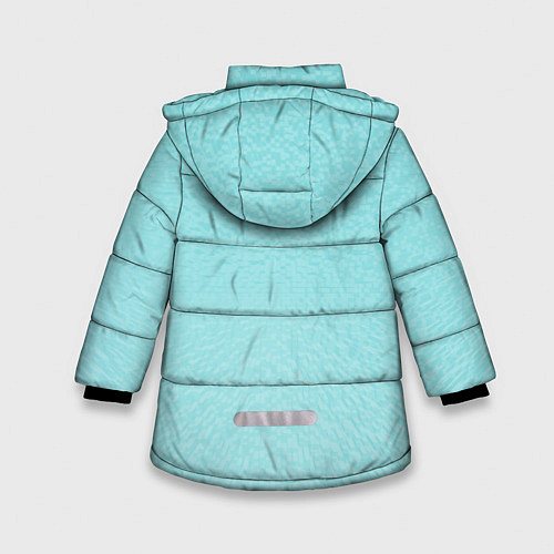 Зимняя куртка для девочки Forky / 3D-Черный – фото 2