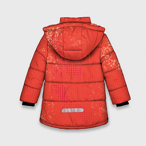 Зимняя куртка для девочки Go away! / 3D-Черный – фото 2