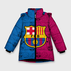 Зимняя куртка для девочки FC BARCELONA