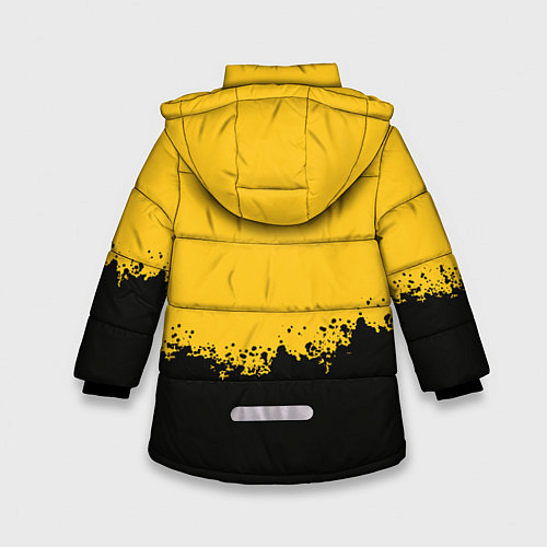 Зимняя куртка для девочки Сильвестр / 3D-Черный – фото 2