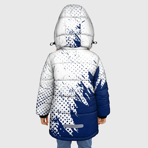 Зимняя куртка для девочки Tottenham Hotspur / 3D-Красный – фото 4