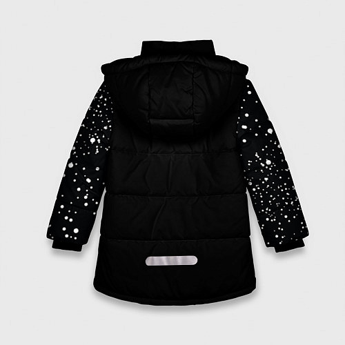 Зимняя куртка для девочки Лучший / 3D-Черный – фото 2