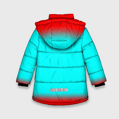 Зимняя куртка для девочки GHOSTEMANE / 3D-Черный – фото 2