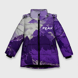 Зимняя куртка для девочки PEAK