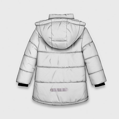 Зимняя куртка для девочки Охотники за разумом / 3D-Черный – фото 2