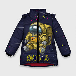 Зимняя куртка для девочки Among Us Space