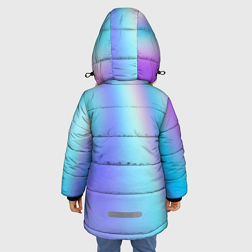 Зимняя куртка для девочки СИЯЙ / 3D-Красный – фото 4