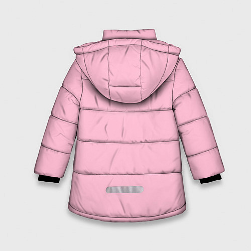 Зимняя куртка для девочки Биг Бен, Лондон, London / 3D-Черный – фото 2