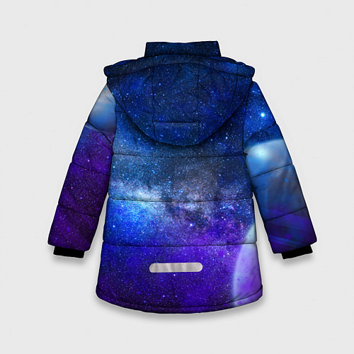 Зимняя куртка для девочки BRAWL STARS / 3D-Черный – фото 2