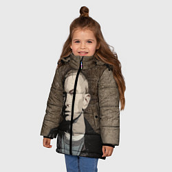 Куртка зимняя для девочки EMIN?M, цвет: 3D-светло-серый — фото 2