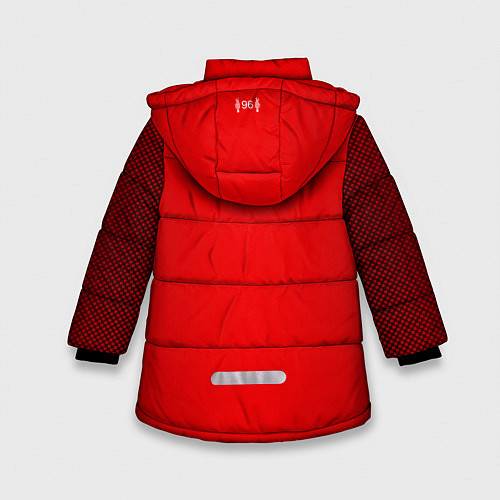 Зимняя куртка для девочки LIVERPOOL домашняя сезон 2021 / 3D-Черный – фото 2