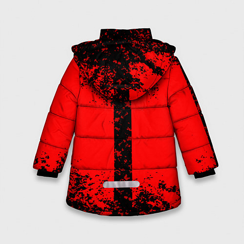 Зимняя куртка для девочки Watch Dogs: Legion / 3D-Черный – фото 2
